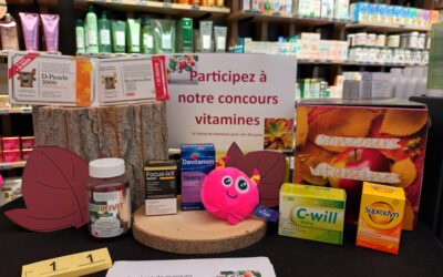 Découvrez notre concours du mois des vitamines !