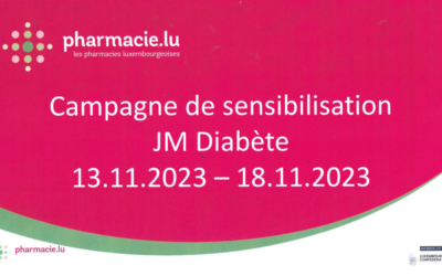 Campagne de sensibilisation au diabète : des tests de dépistage sont disponibles dans votre pharmacie