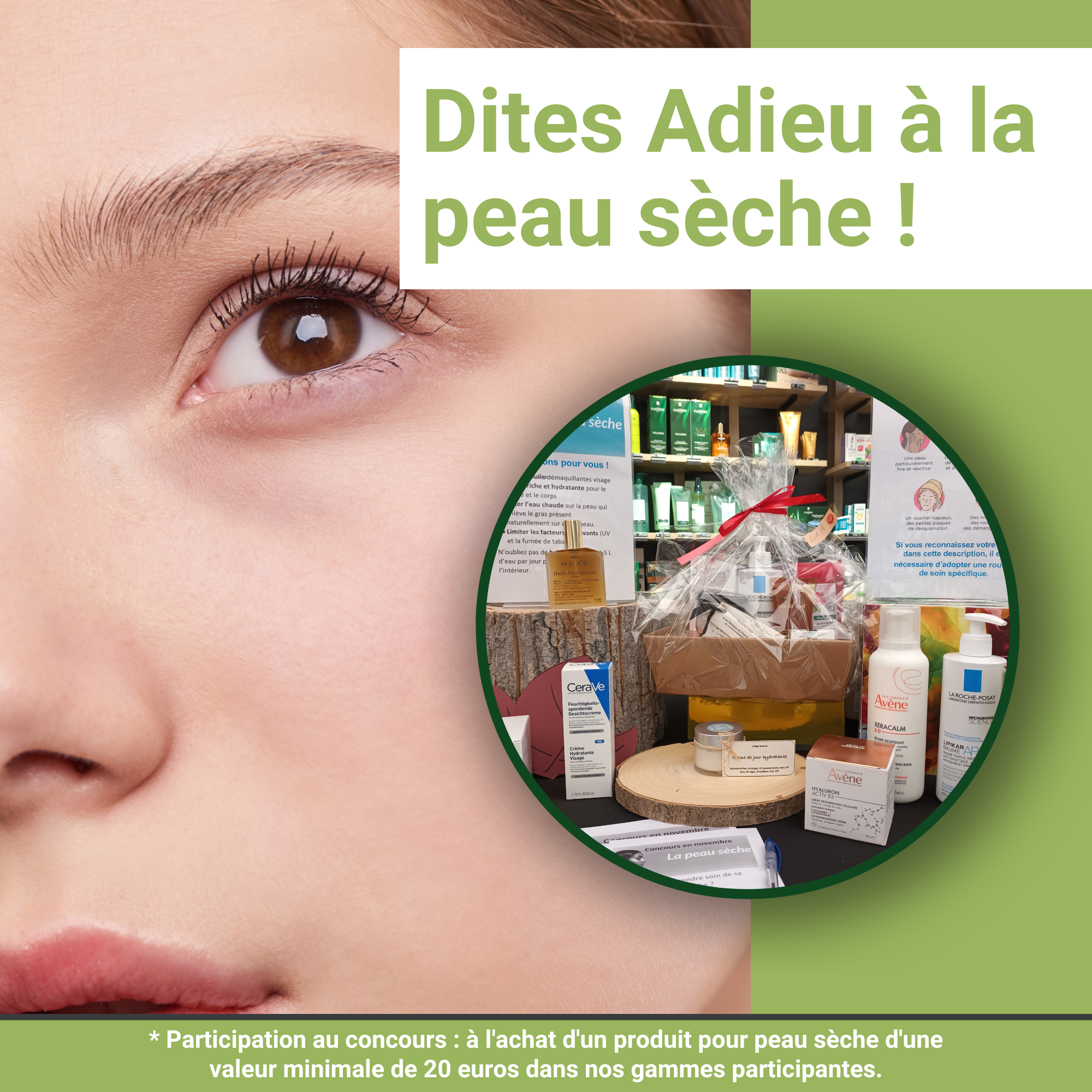 Prenez soin de votre peau sèche