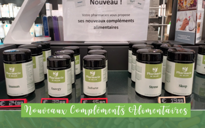 Une nouvelle gamme de compléments alimentaires