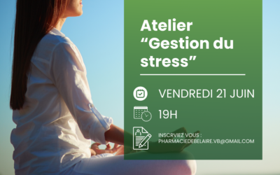 Découvrez notre atelier gestion du stress