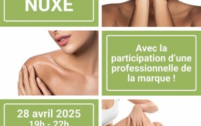 Atelier : Découverte de la gamme NUXE